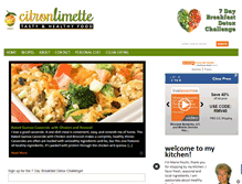 Tablet Screenshot of citronlimette.com
